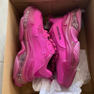 Triple S Clear Sole Sneaker Balenciaga